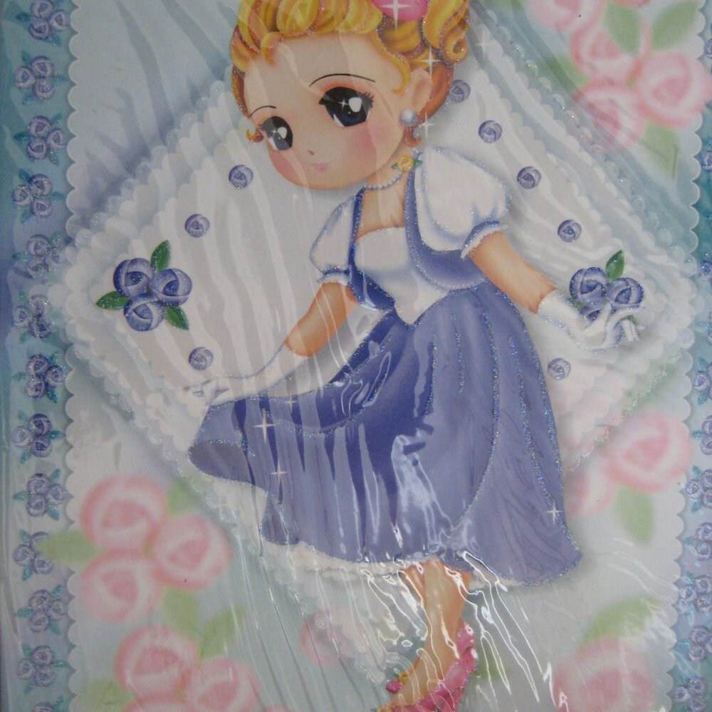 Orange Story Lovely White Cover Korean Stationary- Rare Vintage